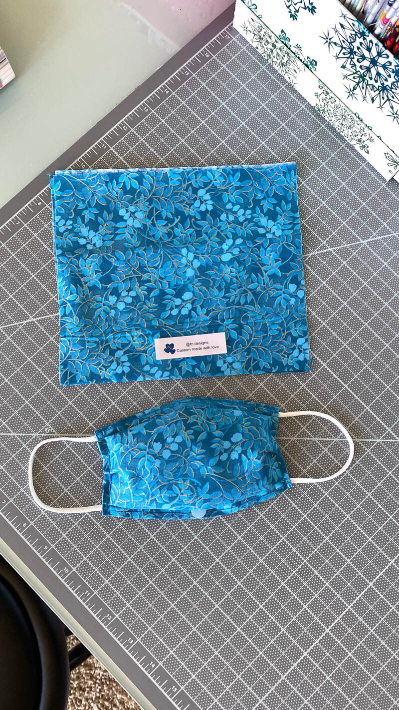 Floral Blue